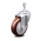 Service Caster 4 Inch Maroon Polyurethane Wheel Swivel 10mm Threaded Stem Caster SCC SCC-TS20S414-PPUB-MRN-M1015 - alternate 1